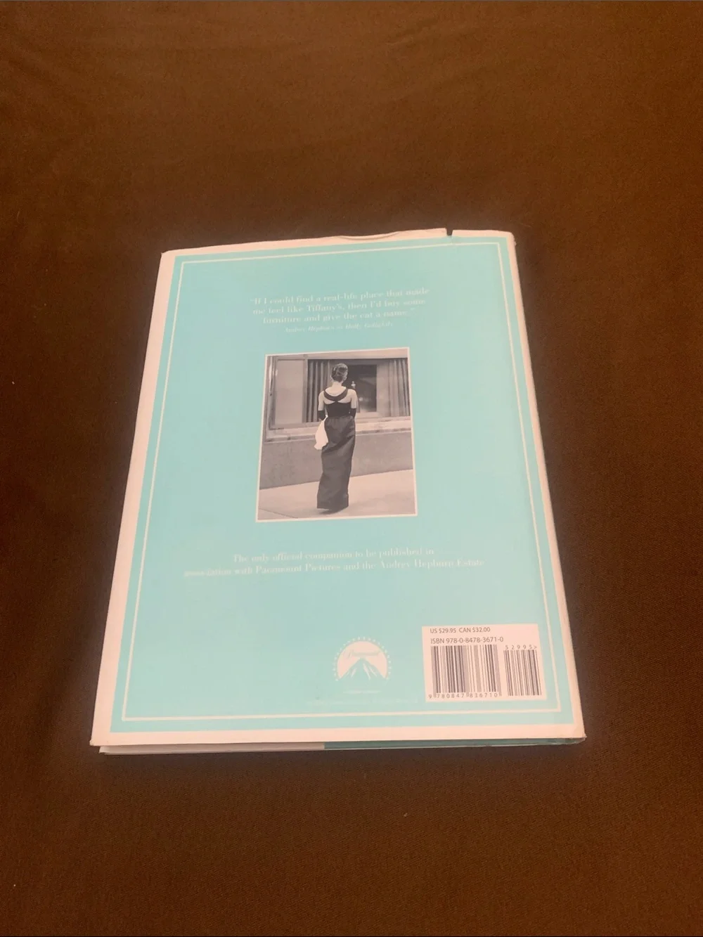 Breakfast at Tiffany's Book - Tiffany Blue Cover